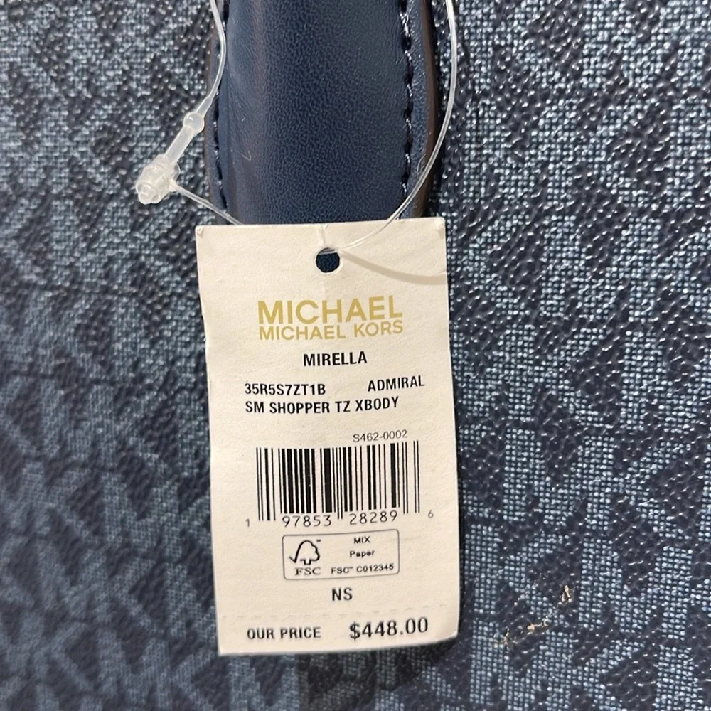 Michael Kors Mirella Small Signature Logo Crossbody Bag
Admiral 
NWT - Picture 15 of 16